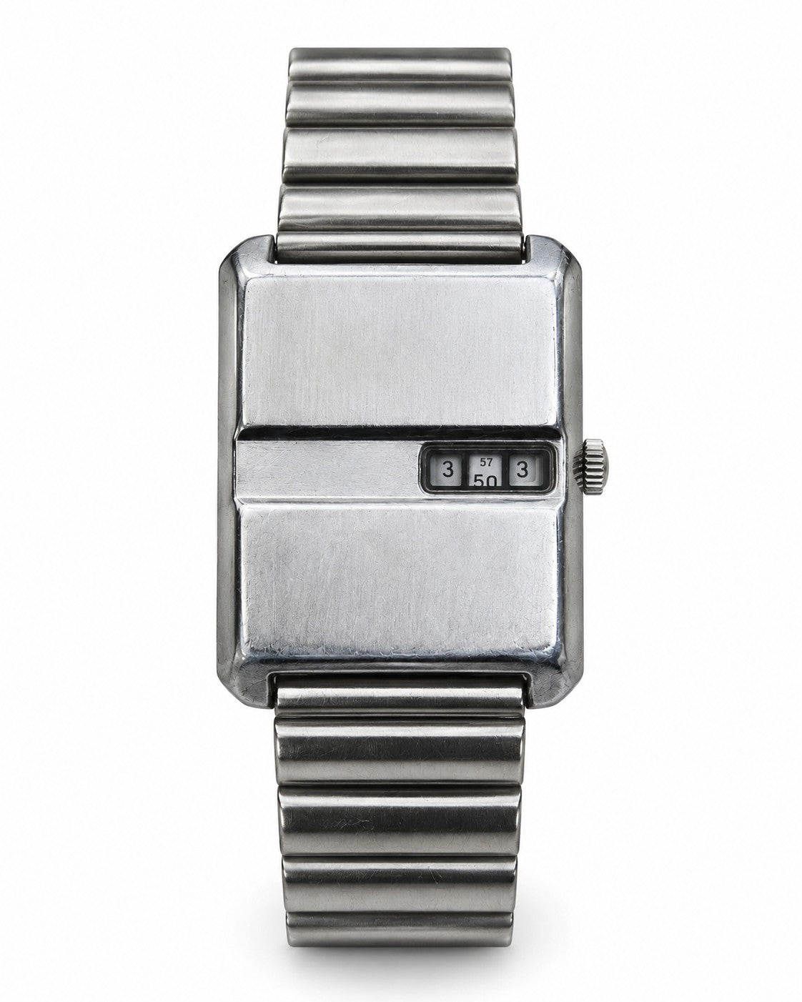 Square Steel Watch