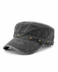 Star Rivet Washed Cadet Cap