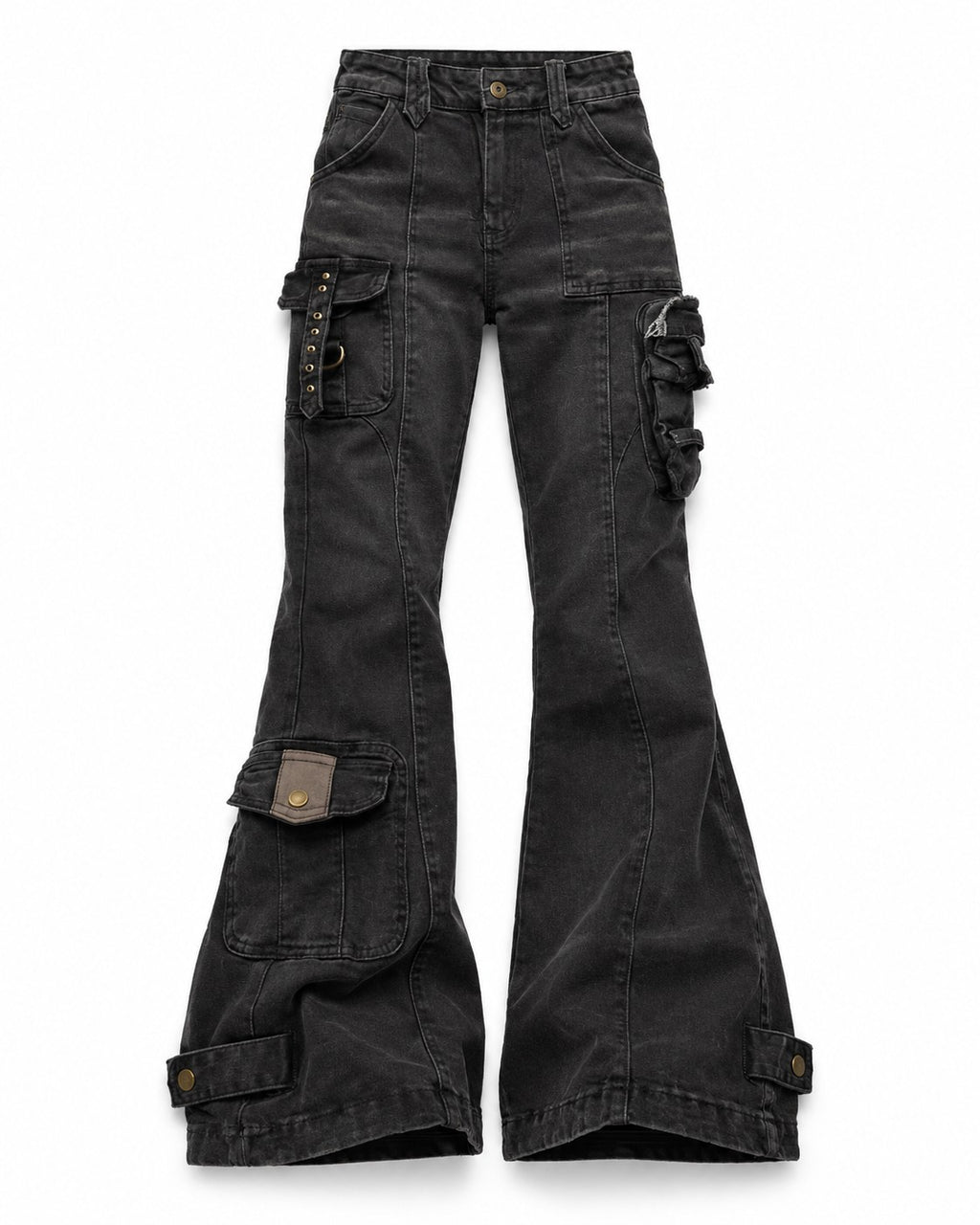 Cargo Flare Jeans