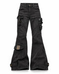 Cargo Flare Jeans