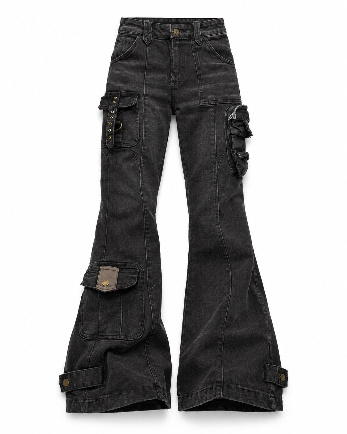 Cargo Flare Jeans