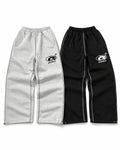 Embroidered Wide Sweatpants