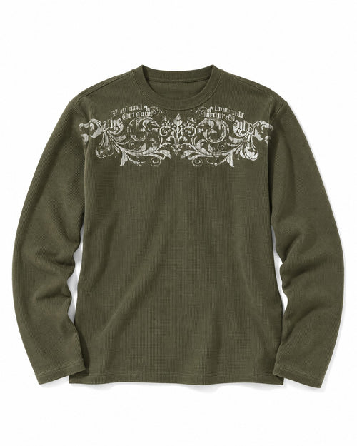 Chrome Print Long Sleeve
