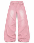 Pink Wash Baggy Jeans