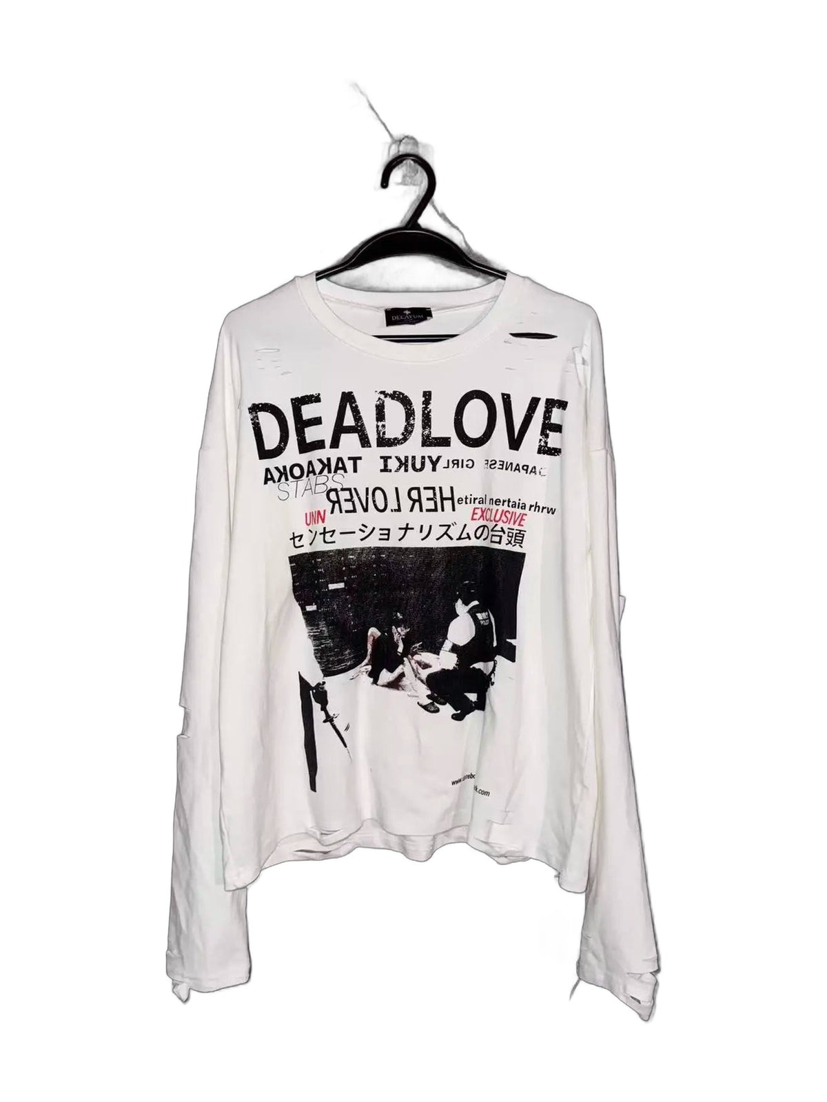 Deadlove Distressed Long Sleeve