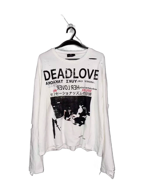 Deadlove Distressed Long Sleeve