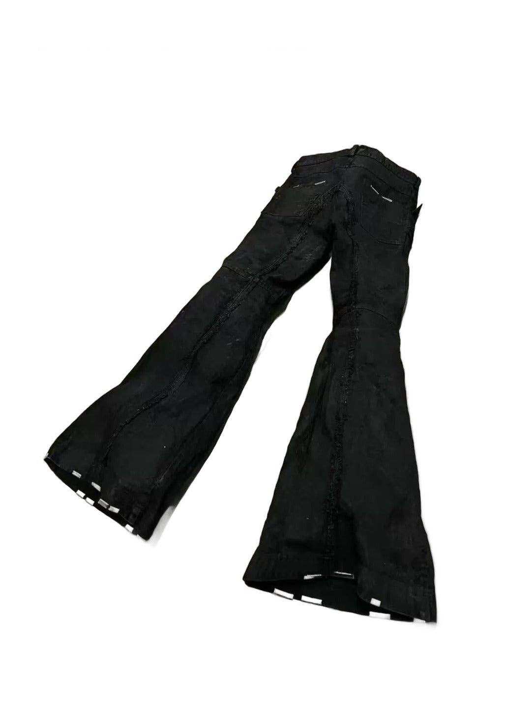 Evil Era Waxed Flare Jeans