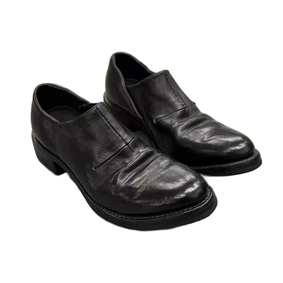 Stitched Leather Loafers