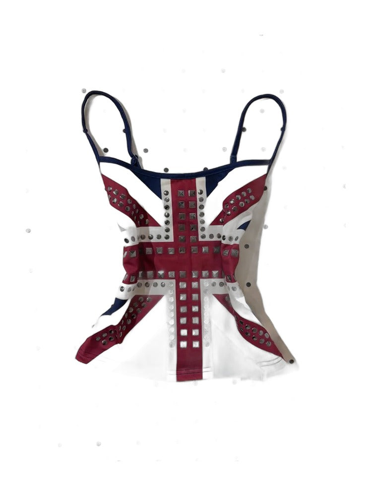 Union Jack Print Cami