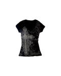 Cross V-Neck Tee