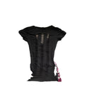 Cut-Out Back Graphic Tee