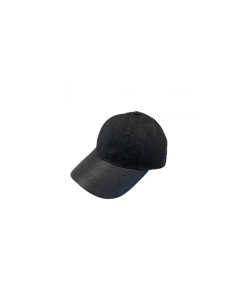 Black Leather Cap
